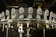 3-D Zoetrope of Mova Contour Live Action Performance